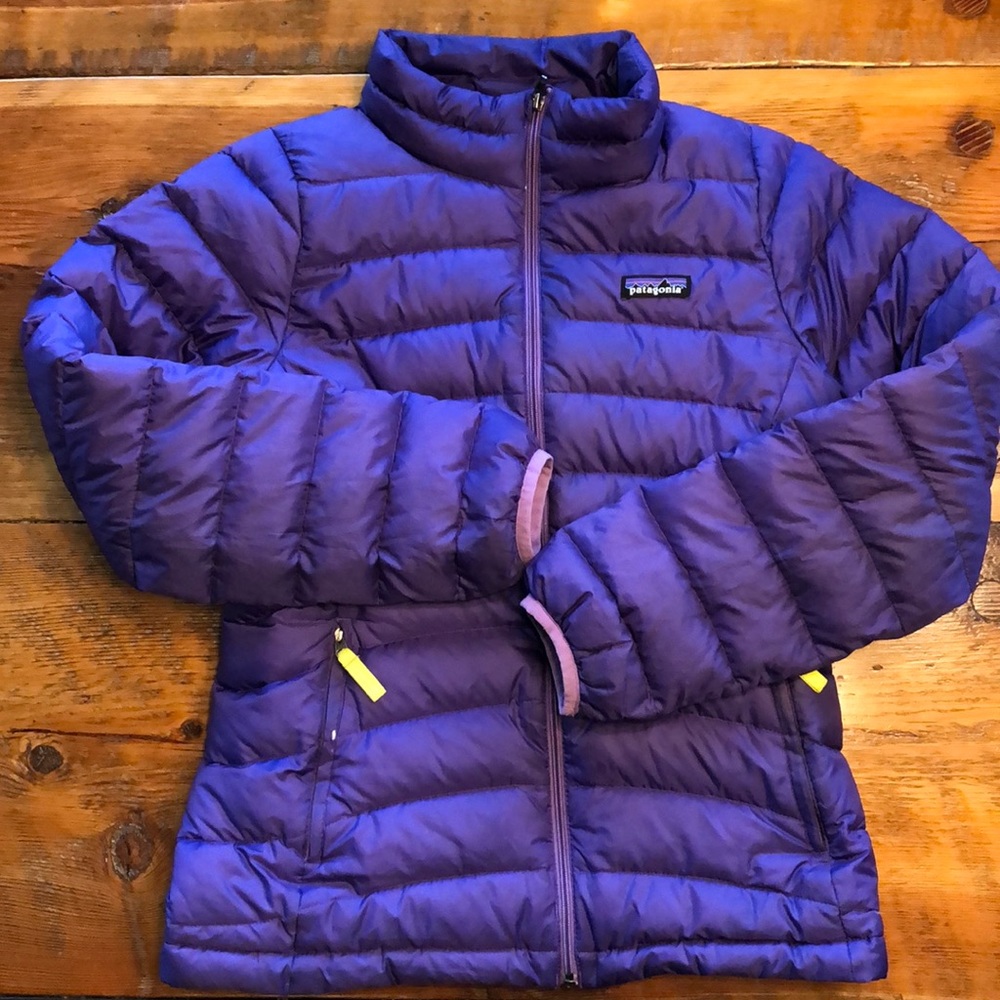 Girls Patagonia Down Sweater Jacket